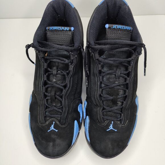 Jordan Retro 14 2006 Black University Blue Mens Size 14 Vintage main image 7
